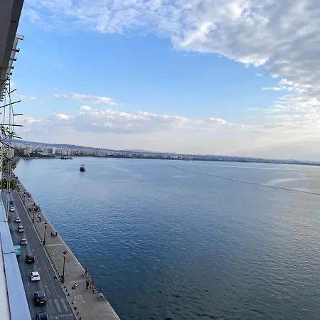 Zeusbnb Penthouse Sea View Thessaloniki Exterior foto